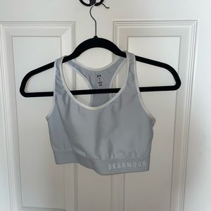 Silver Under Amour Sports Bra